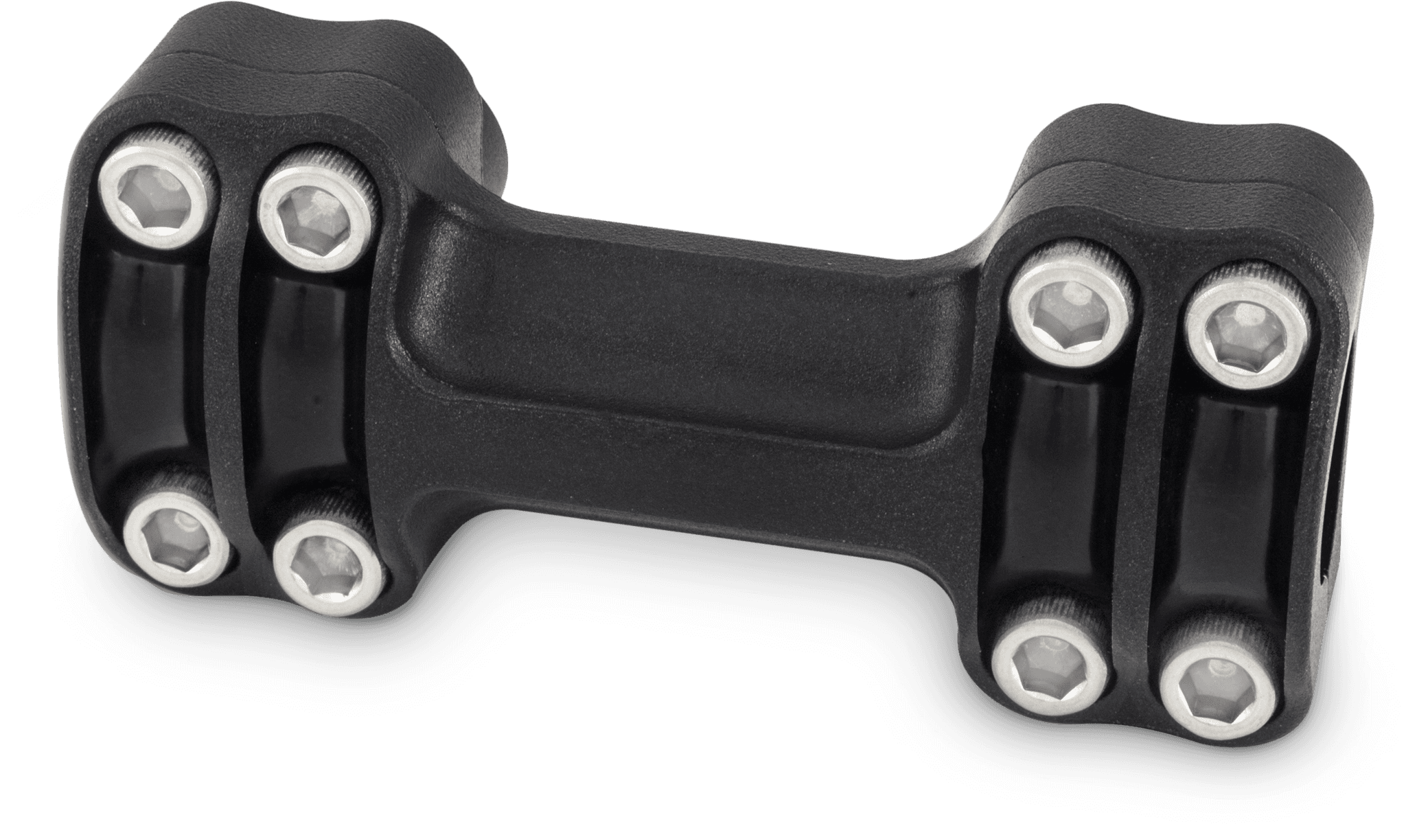 Burly Brand Reaper 1-1/2" Risers 1" Bar One Piece - Texture Black