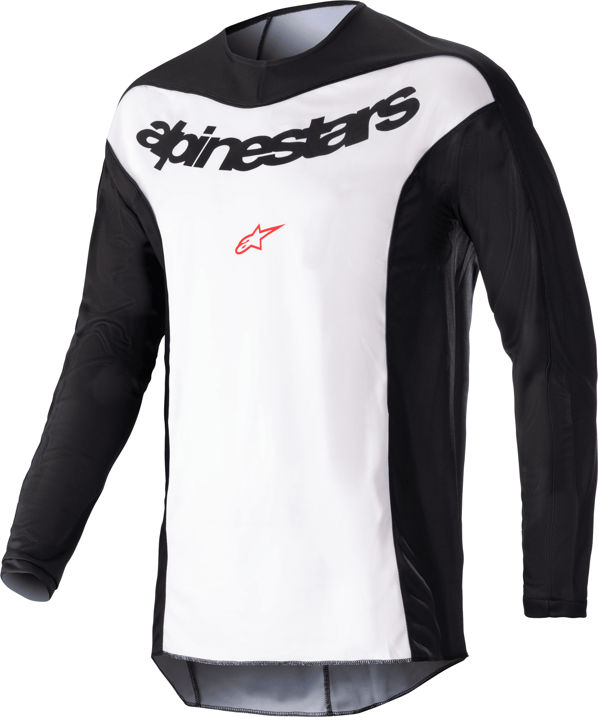 FLUID LURV JERSEY BLACK/WHITE XL
