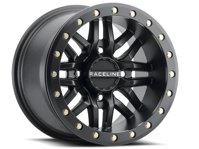 RACELINE BL RYNO BLACK W/BLACK RING 14X7 4X137 (5+2)