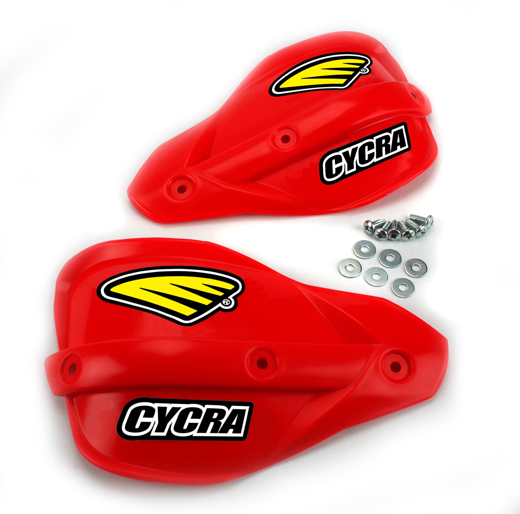 Cycra Plastic Replacement Shields Red