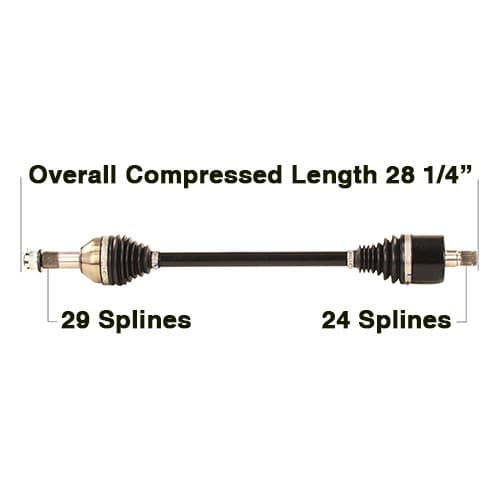 CV AXLE HEAVY DUTY REPLACEMENT CAN-AM