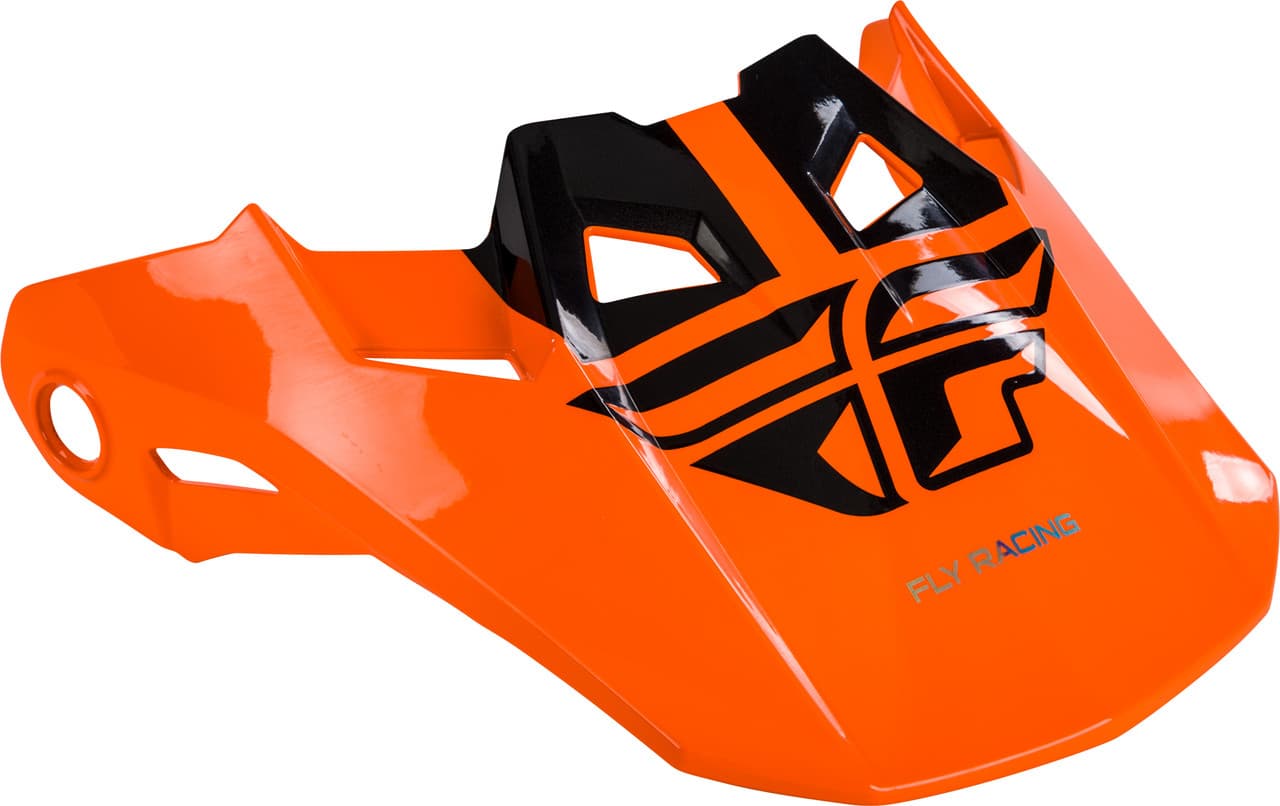 Fly Racing Formula Cold Weather Visor Orange XS-SM