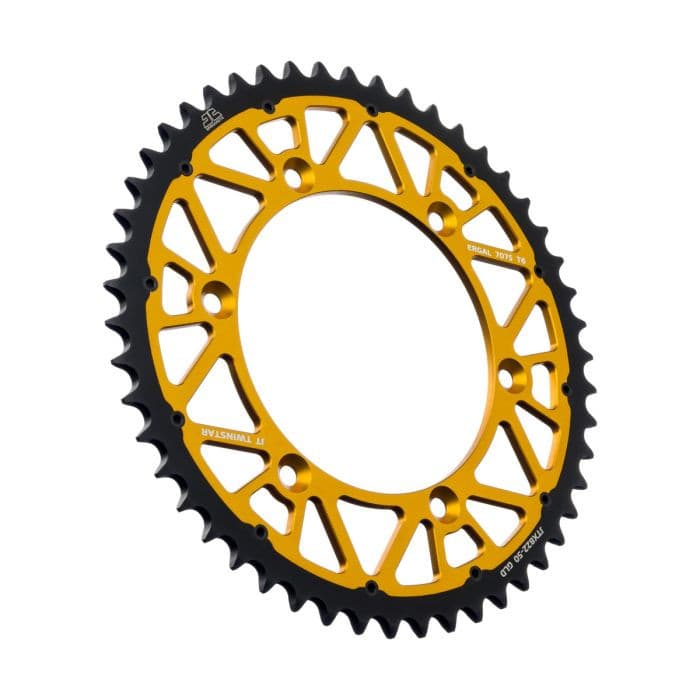 TWINSTAR SPROCKET GOLD 50-TOOTH
