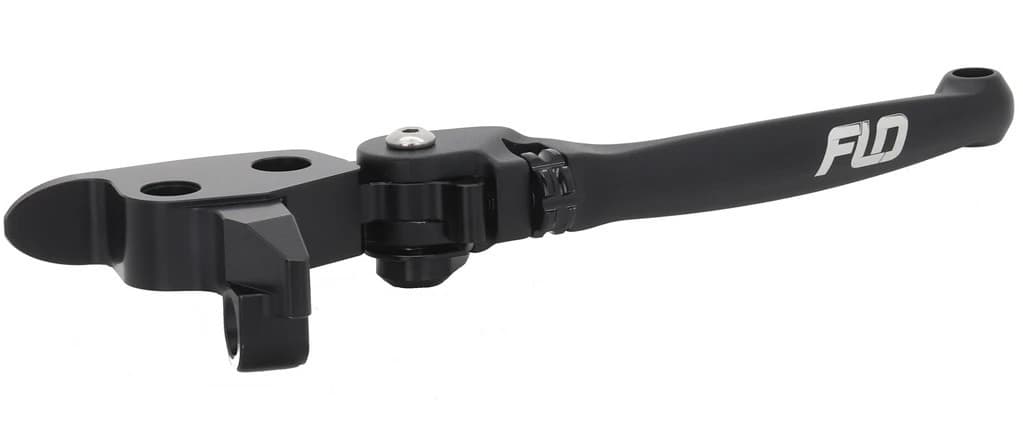 Flo Motorsports MX Style Lever Set Black `15-24 Softail