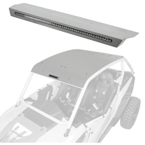 Pro Armor Asylum Roof W/ Light Bar Turbo Silver
