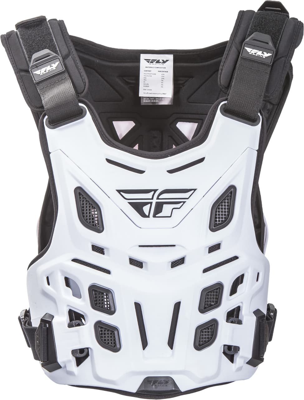 Fly Racing Revel Race Roost Guard White