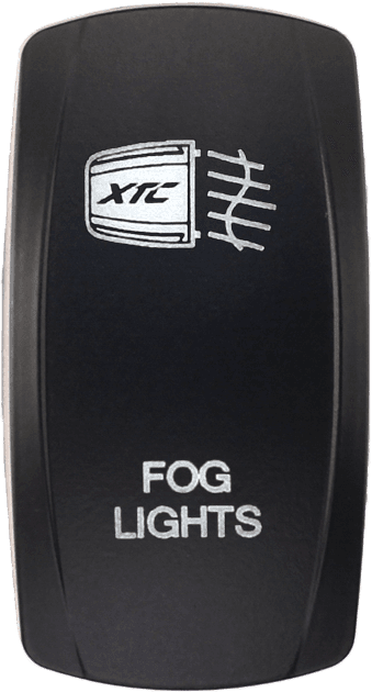 XTC Power Products Dash Switch Rocker Face Fog Lights