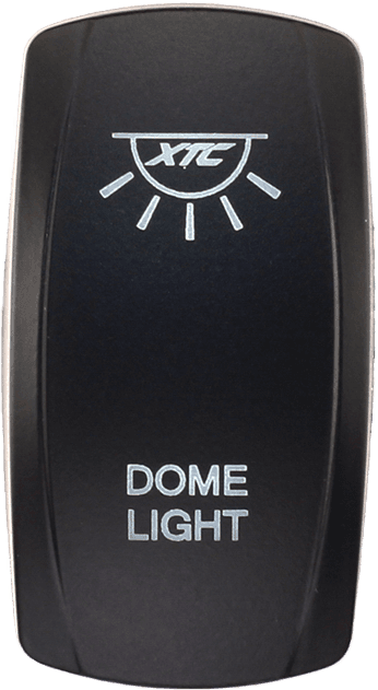 XTC Power Products Dash Switch Rocker Face Dome Light