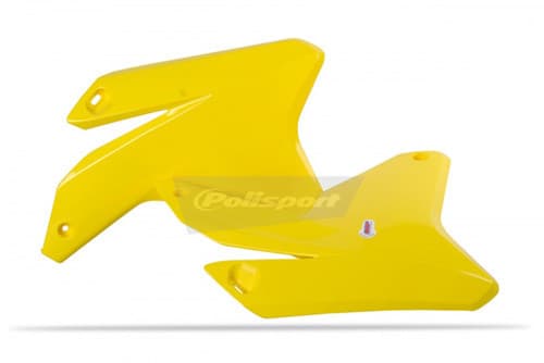 RADIATOR SCOOPS RMZ450 OEM COLOR 2005/2006 YELLOW RM01