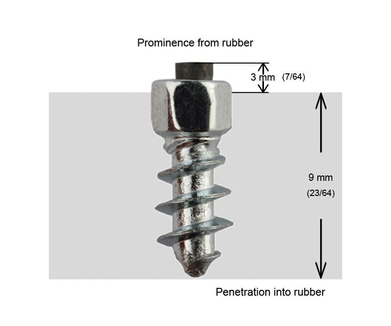 Igrip 11MM Standard Screw Studs Qty 150