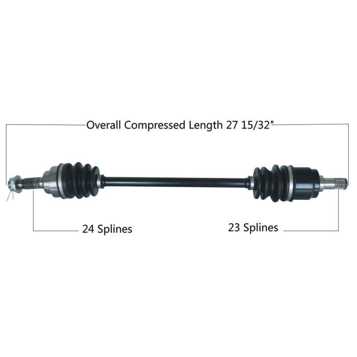 TYTANEUM OE REPLACEMENT CV AXLE HONDA REAR RIGHT