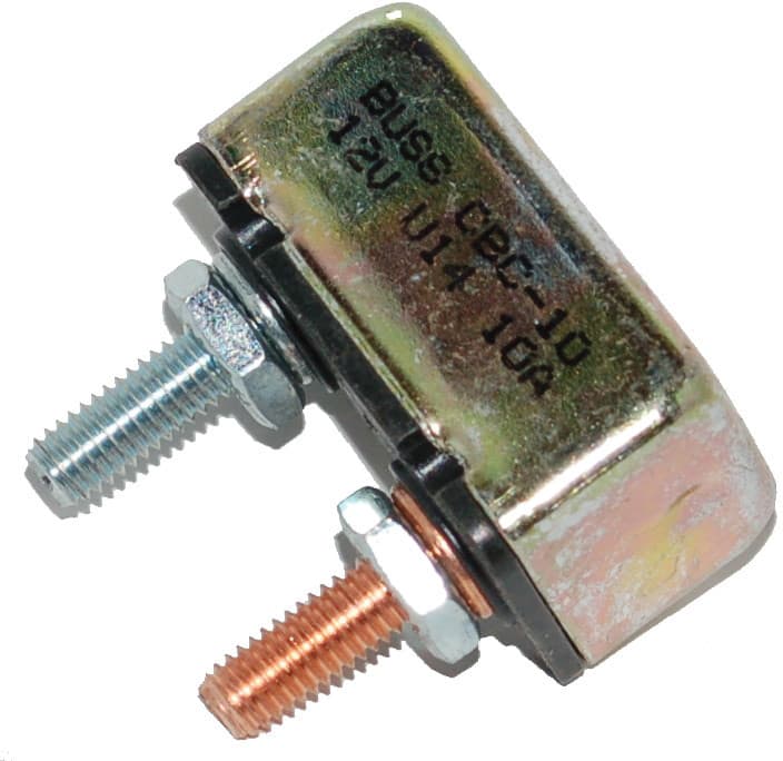 Namz Custom Cycle Univ 10-AMP Circuit Breaker OEM # 74590-93 10-32 Studs Each