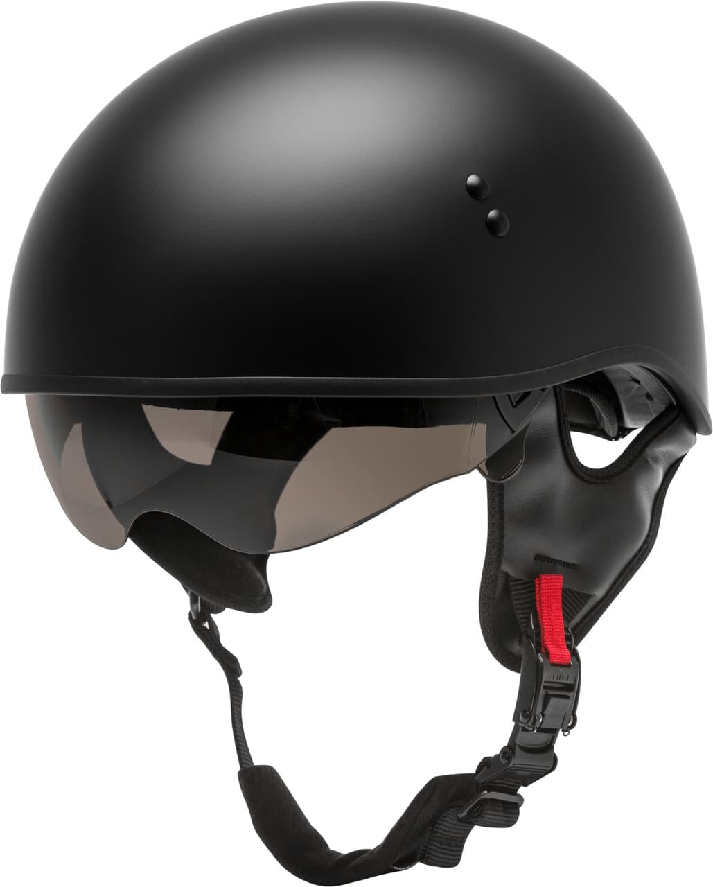 Gmax HH-65 Half Helmet Naked Matte Black 2X