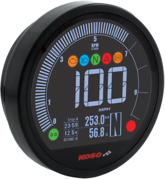 DL-04HD MULTIFUNCTION METER `14-14XL 12-17FXD `11-17FXST