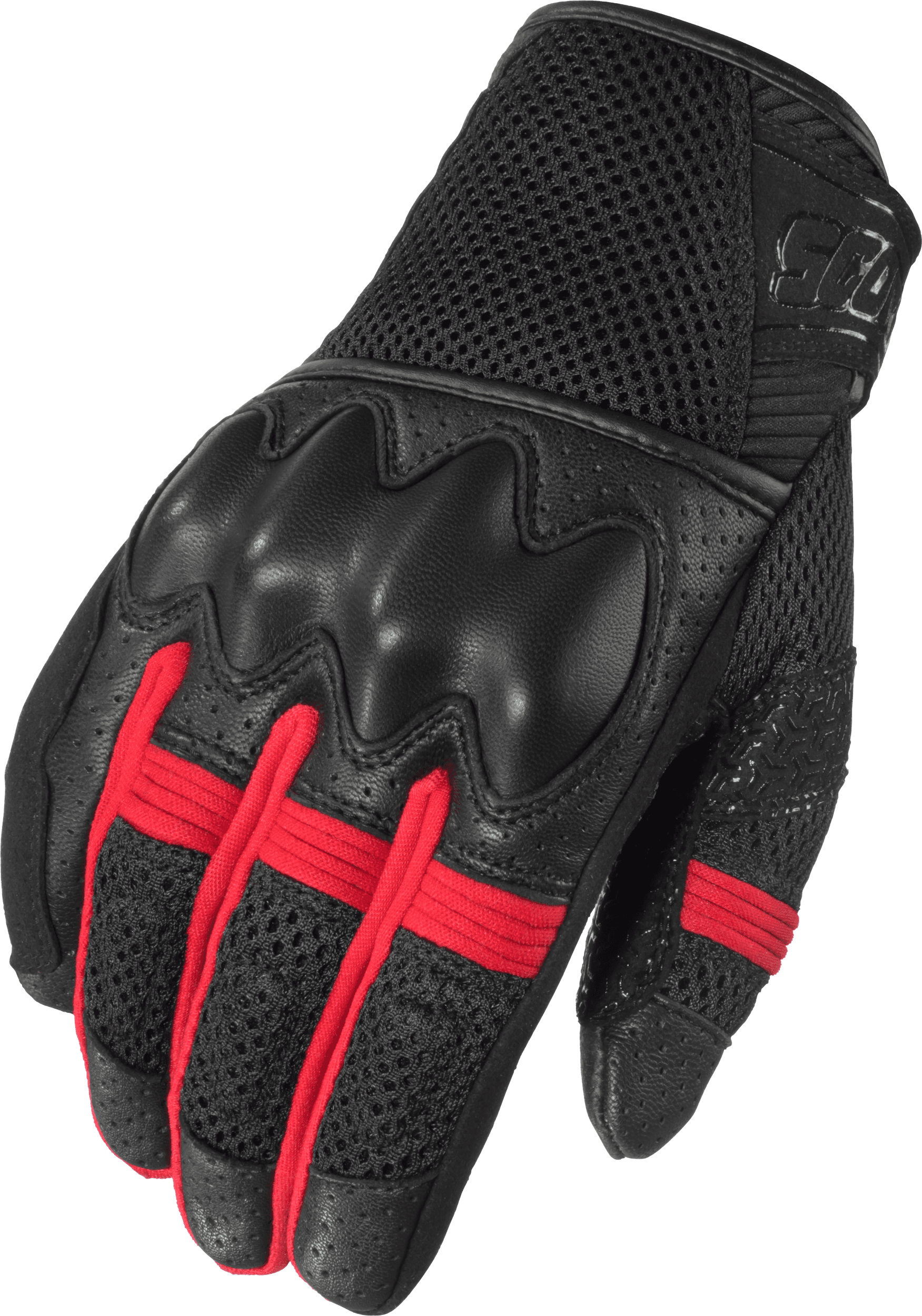 COOL HAND PRO GLOVES BLACK/RED MD