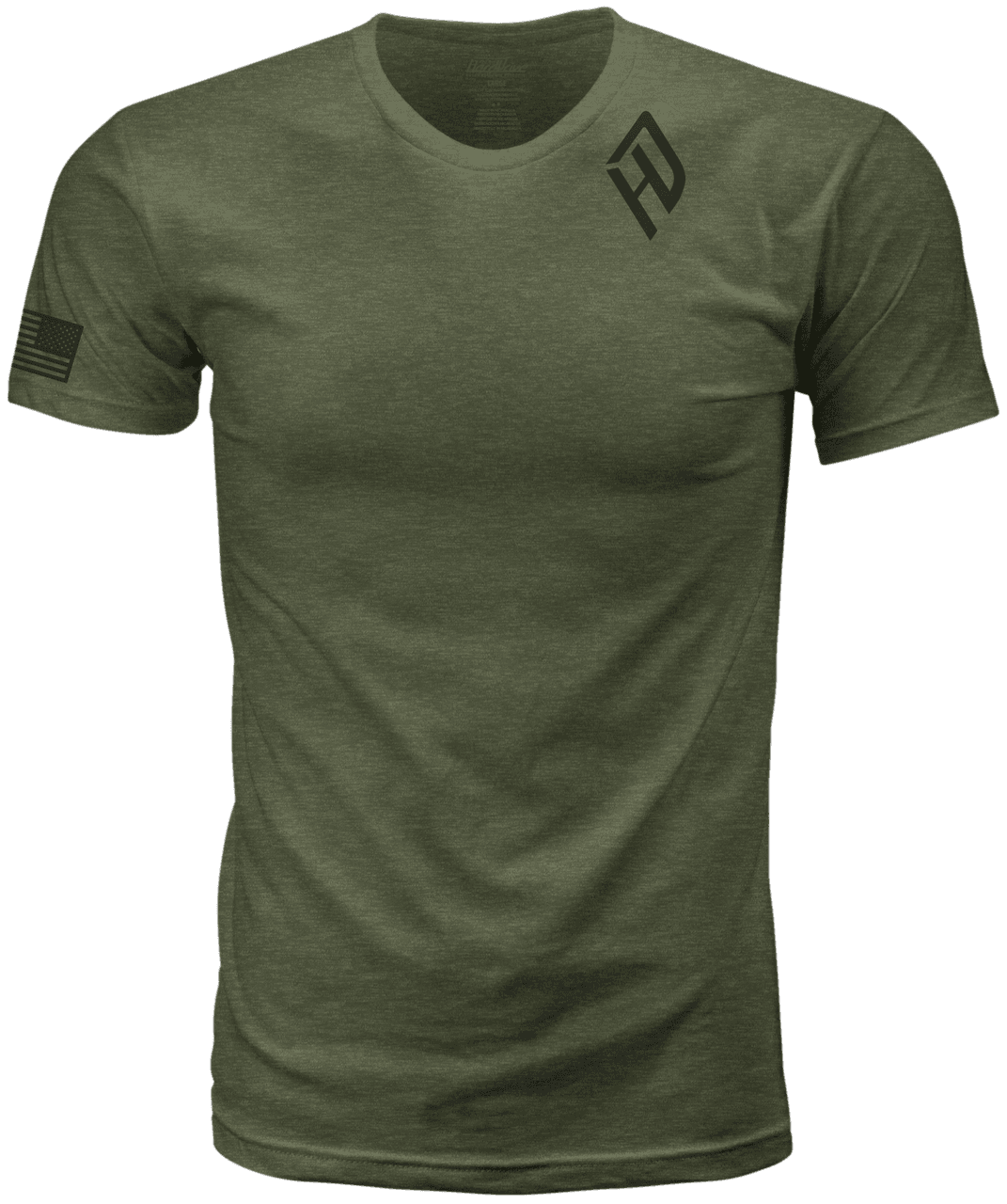 HardDrive Emblem Tee Olive Green/Black 2X