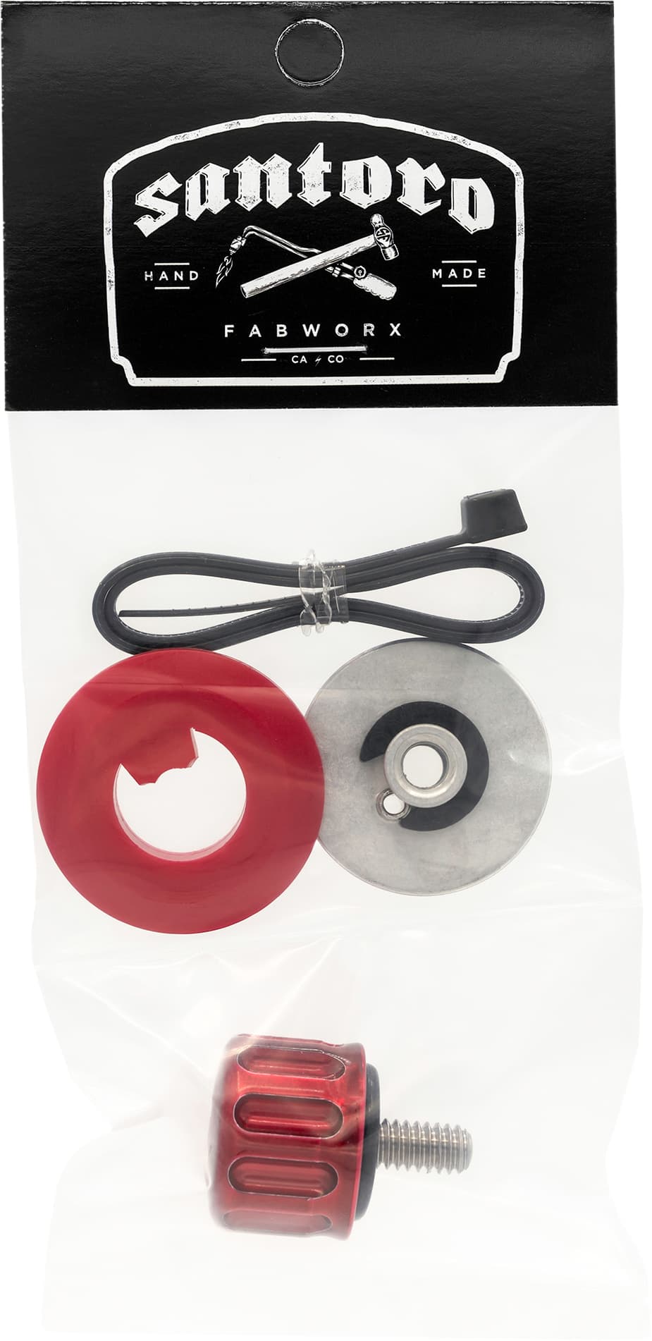 Santoro Fabworx Seat Screw Red