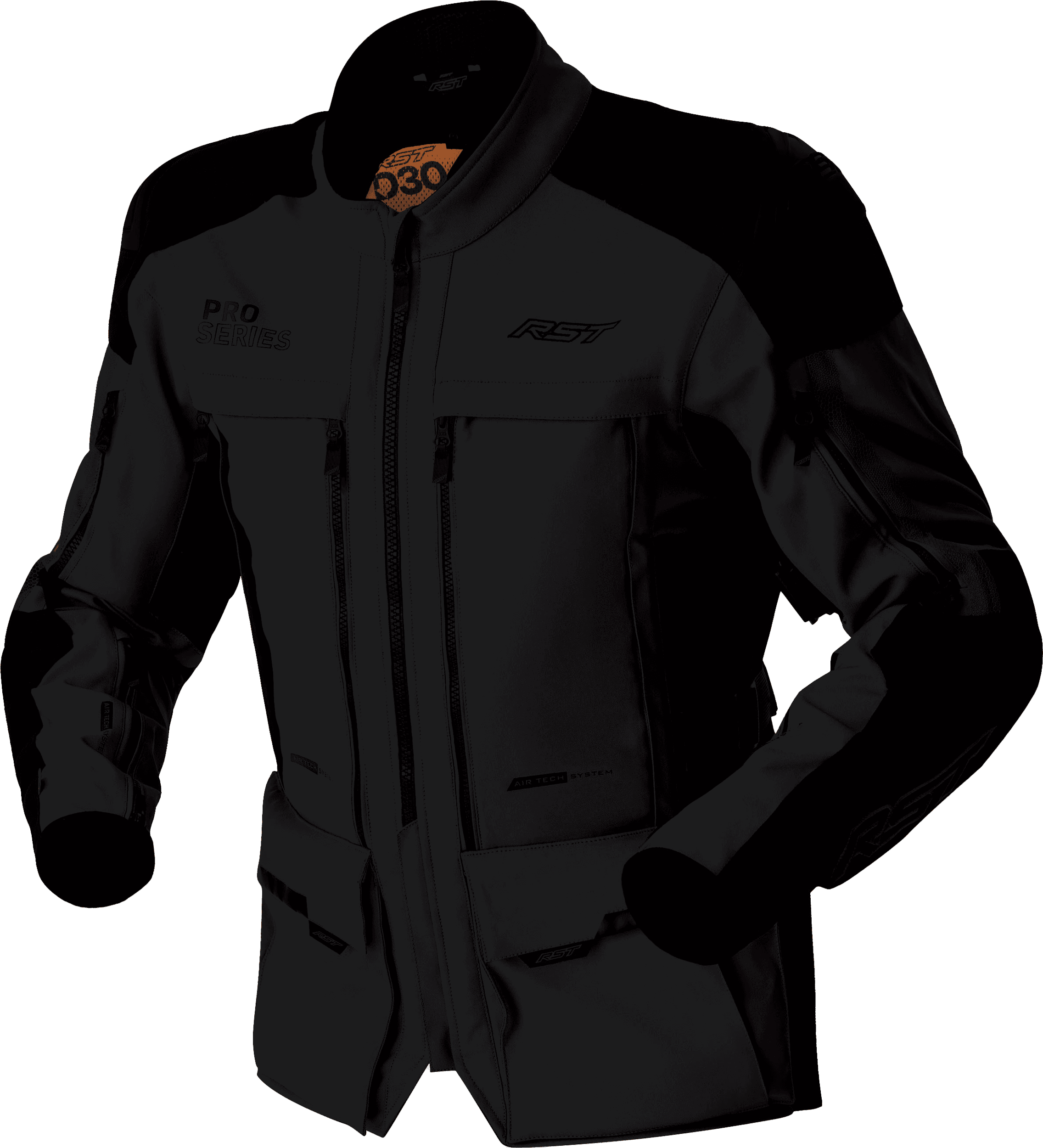 WOMENS PS ADVENTURE D3O JACKET BLACK TEXTILE XL