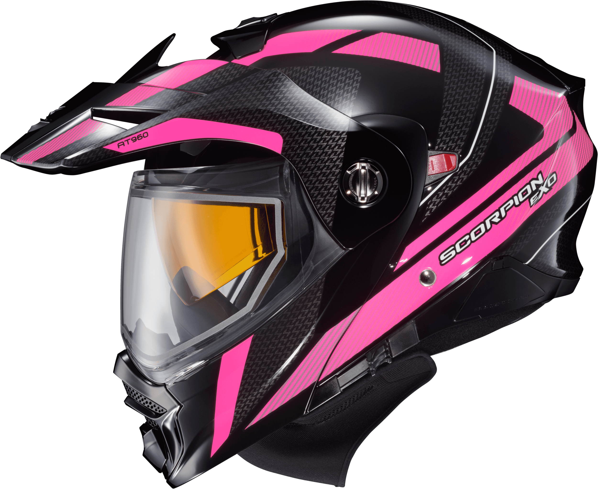EXO-AT960 COLD WEATHER HELMET HICKS PINK 3X (DUAL PANE)