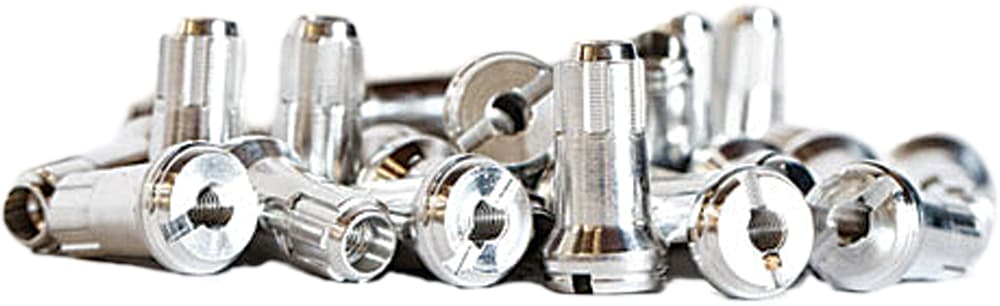 Dubya Front Spoke Nipples Silver