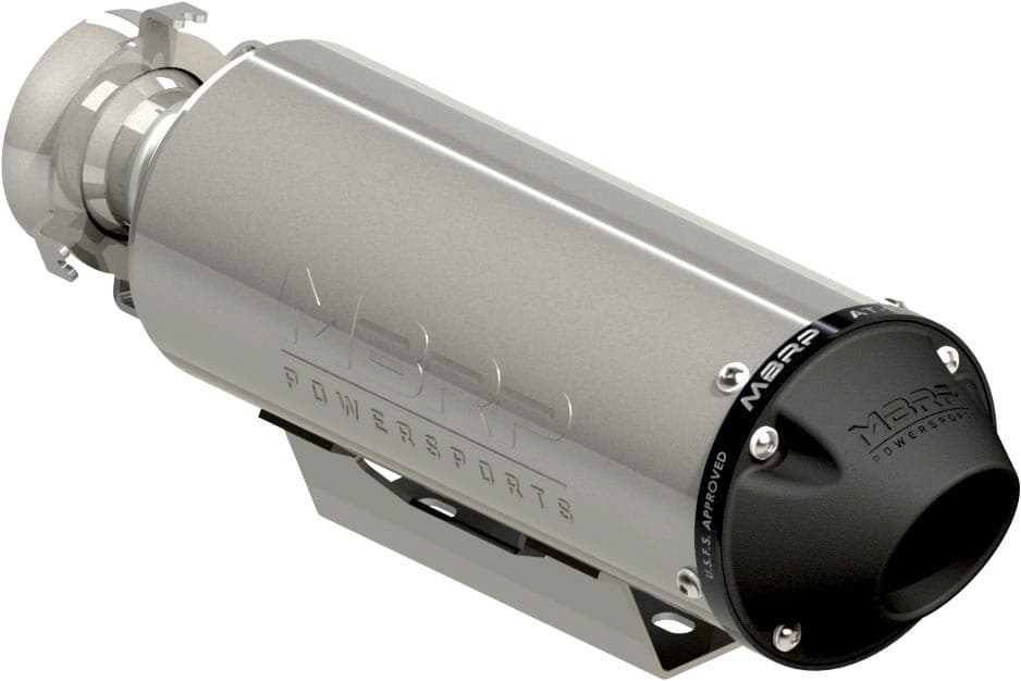 SINGLE SLIP-ON SYSTEM W/ 5" PERFORMANCE MUFFLER BLK TIP