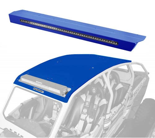 Pro Armor Asylum Roof W/Rr Lightbar Pkt Polaris Blue
