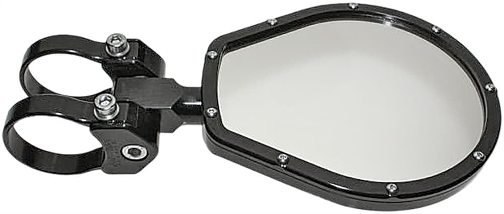Axia 6" Round Folding Side Mirror 2 Clamps Needed