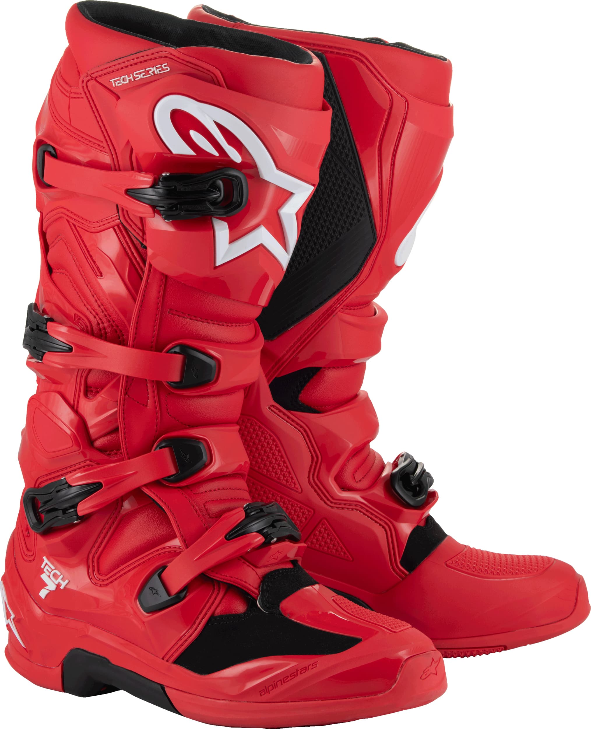 TECH 7 BOOTS BRIGHT RED 12