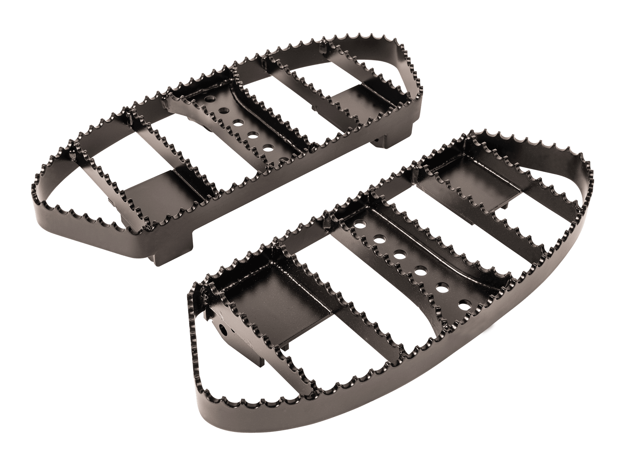 Burly Brand MX Style Floorboards Black