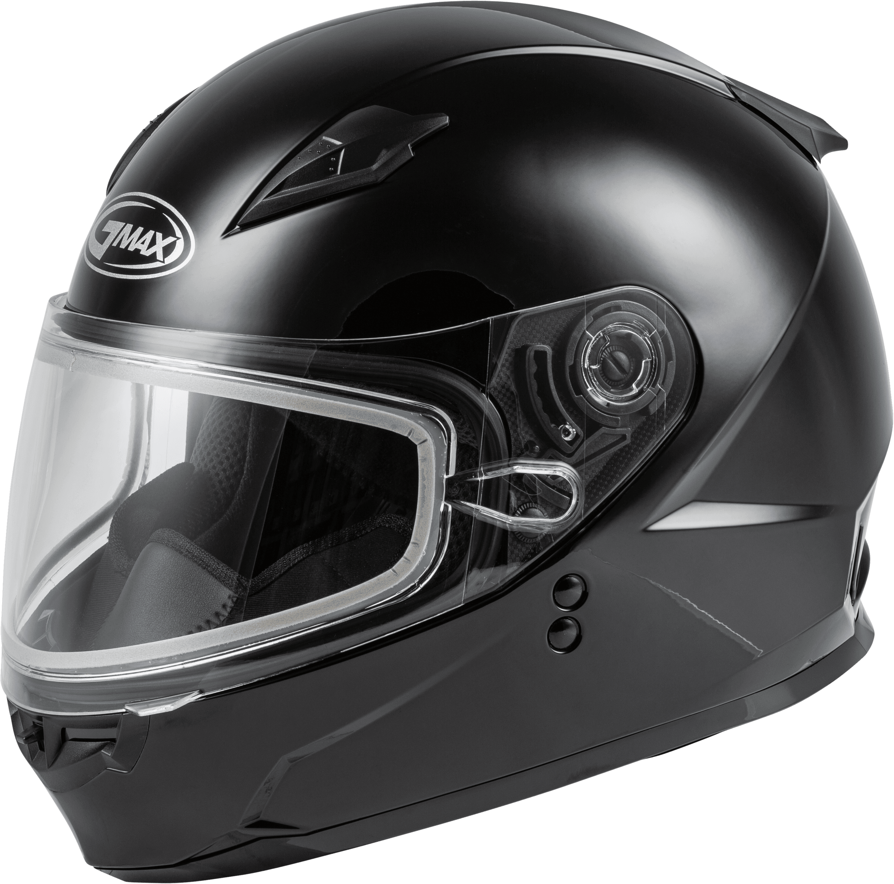 YOUTH GM-49Y FULL-FACE SNOW HELMET BLACK YM