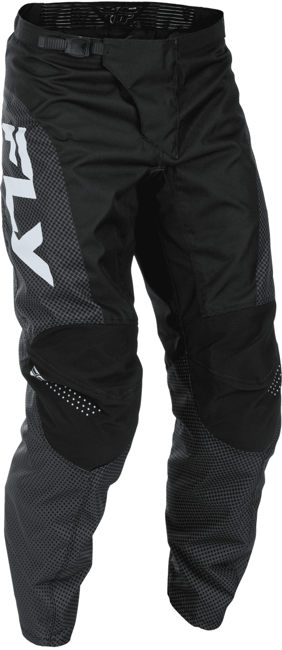 Fly Racing F-16 Pants Black/White Size 46