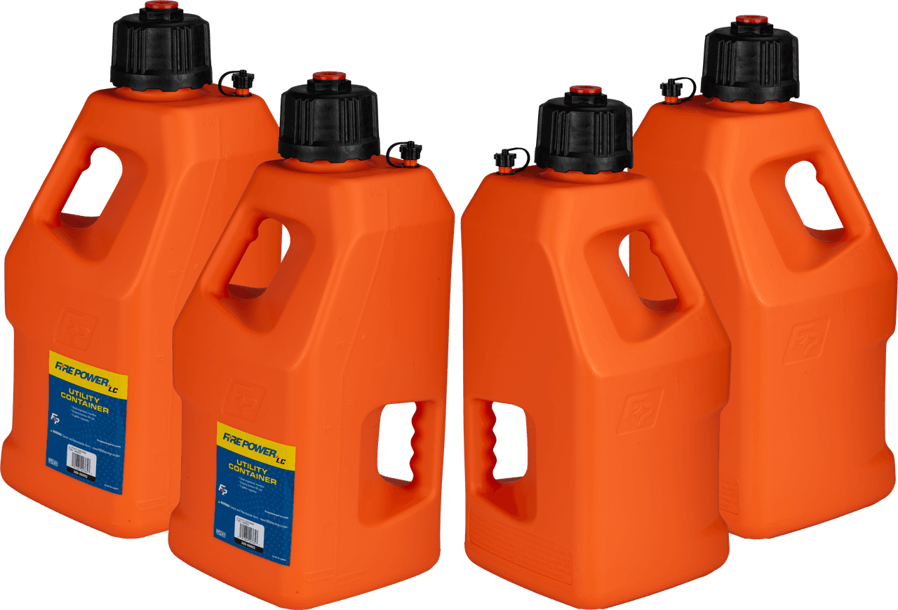 Fire Power Lc Utility Container Orange 5 Gal