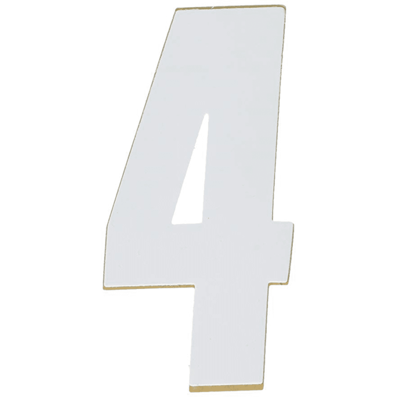FX 2015 NUMBERS STANDARD 8" WHITE 4