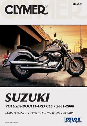 CLYMER MANUAL SUZUKI VOLUSIA/BOULEVARD C50
