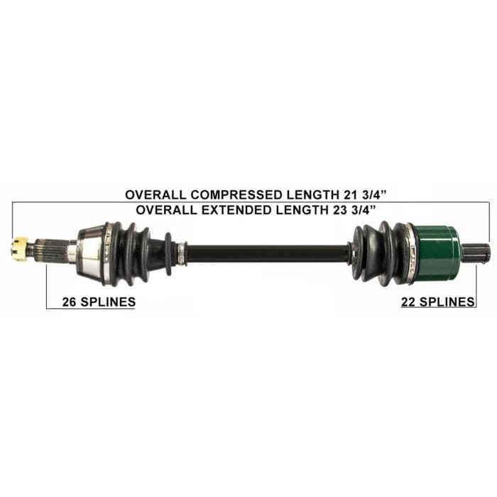 TYTANEUM OE REPLACEMENT CV AXLE POLARIS FRONT LEFT / RIGHT
