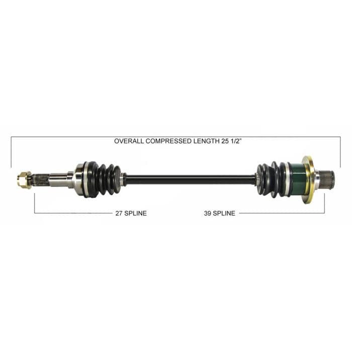 TYTANEUM OE REPLACEMENT CV AXLE YAMAHA REAR RIGHT