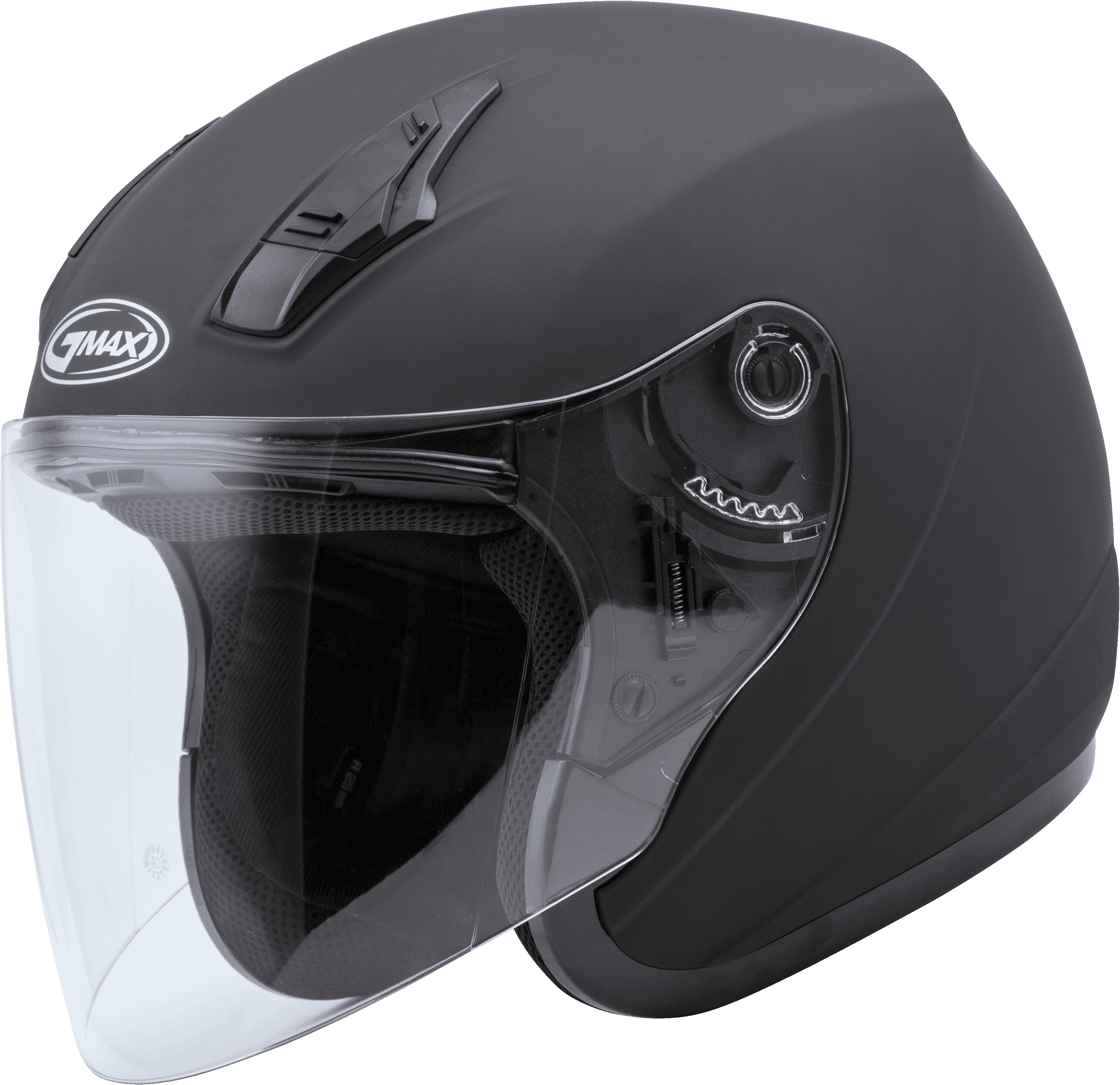 OF-17 OPEN-FACE HELMET MATTE BLACK XS