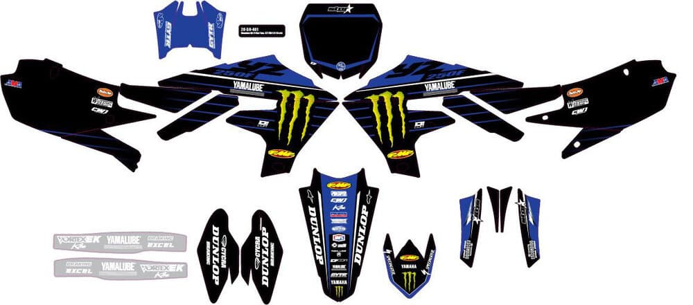 COMPLETE KIT 21 STAR BLACK BAG YAM
