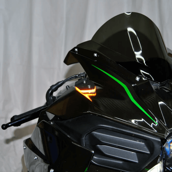 MIRROR BLOCK OFF TURN SIGNALS KAW