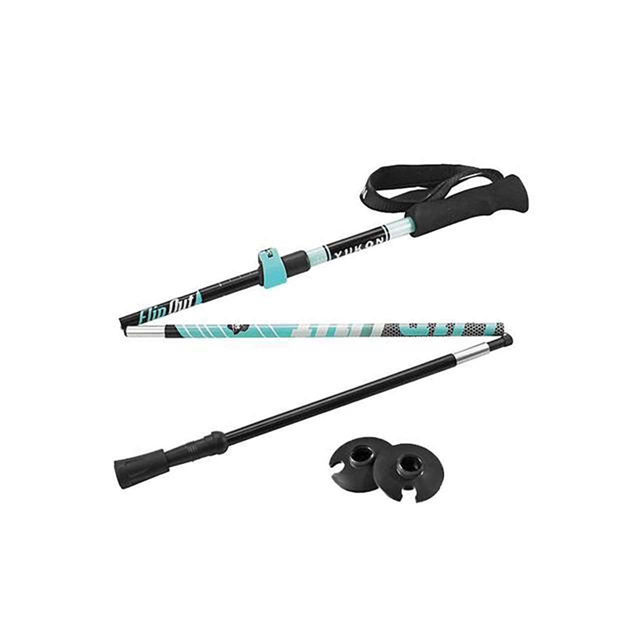 YC FLIPOUT TREKKING POLE - ALUMINUM (BLUE/GRAY)
