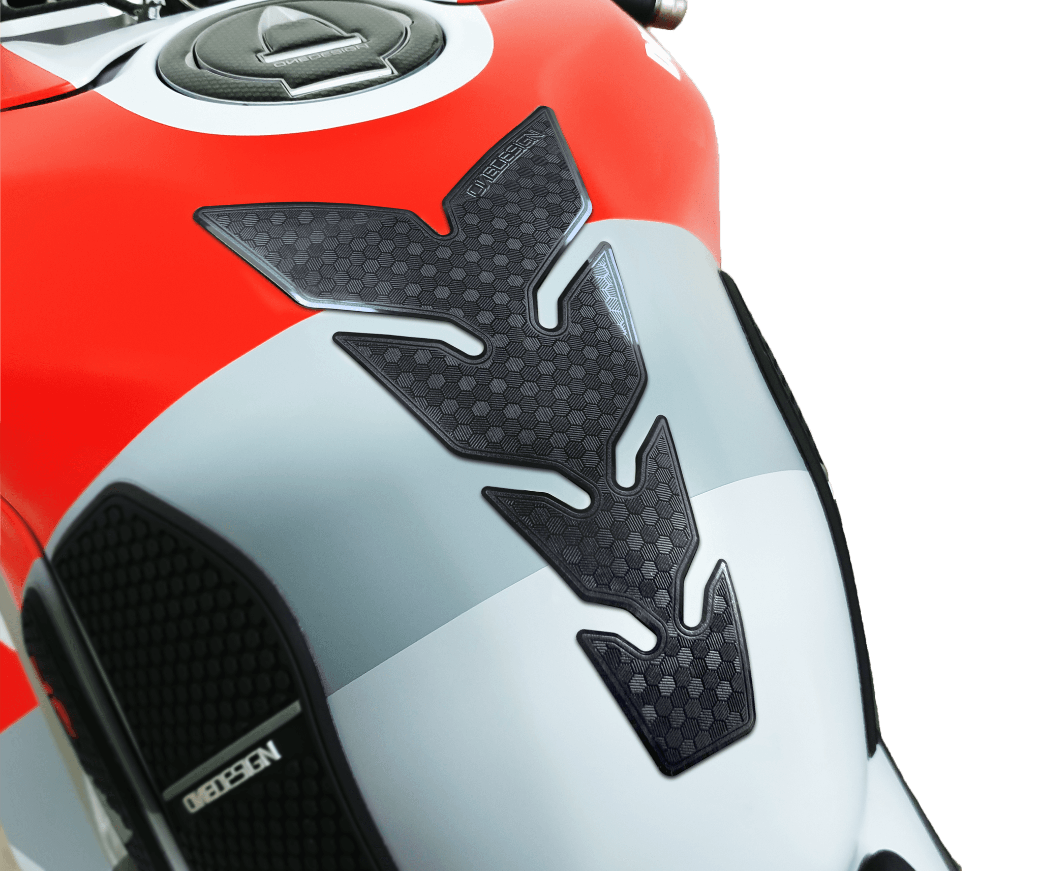 One Emblems Ultra-Thin Tank Pad Hexagons Black