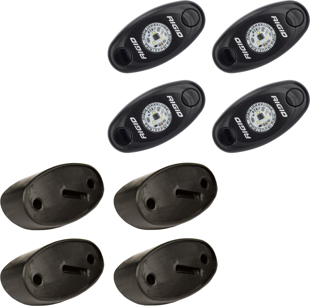 Rigid Rock Light Kit Red /4