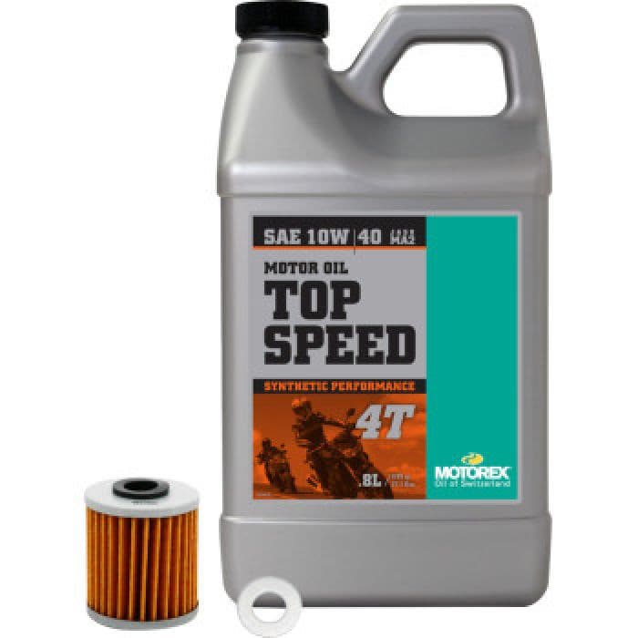Motorex Top Speed Oil Change Kit 0.80L 10W/40 Kawasaki
