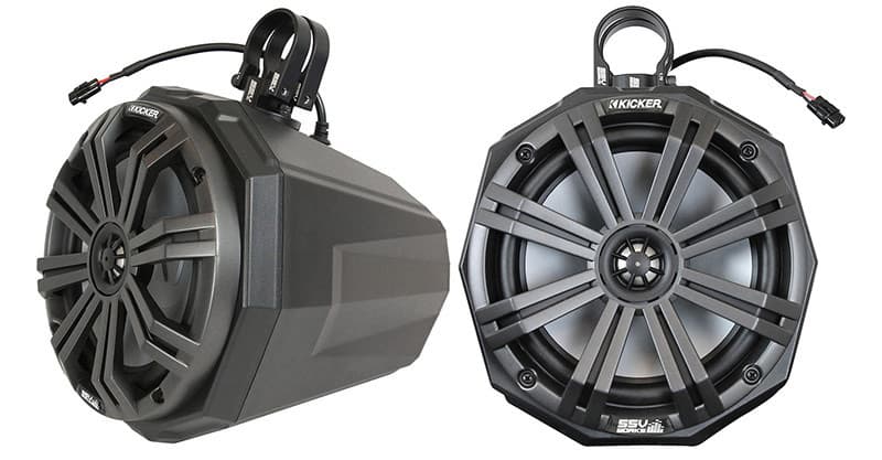 Ssv Works 8" Cage Mount Pods W/Kicker