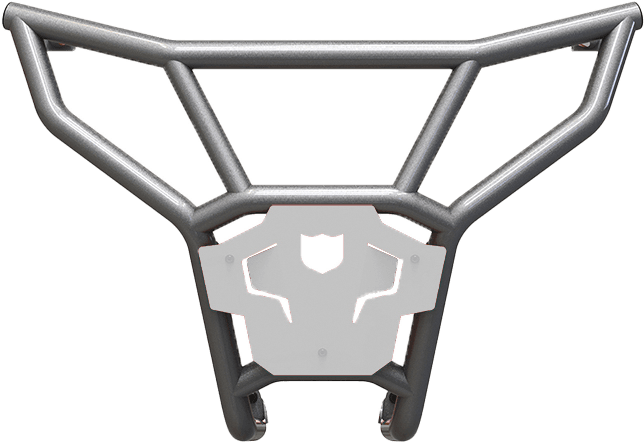 Pro Armor Rear Sport Bumper Titanium Metallic Polaris