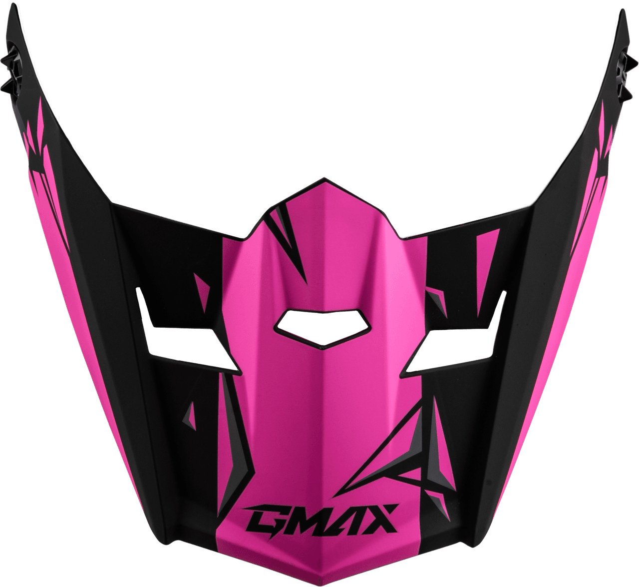 Gmax Youth MX-46Y Unstable Visor Matte Black/Pink YS-YL