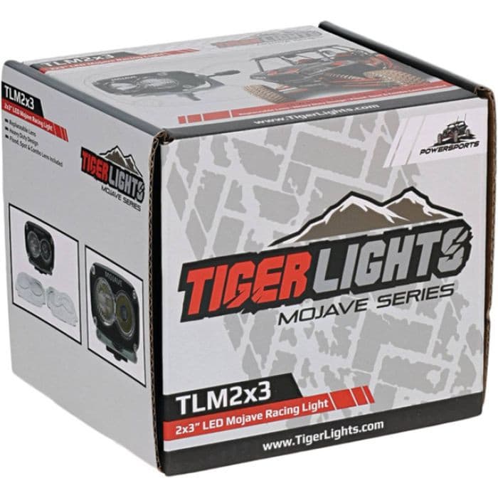 TIGER LIGHTS DUAL LED 2" X 3" MOJAVE LIGHT KIT