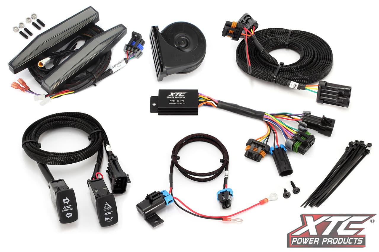 XTC Power Products Auto Turn Signal Kit W/ Horn And Front Drl Lights Can