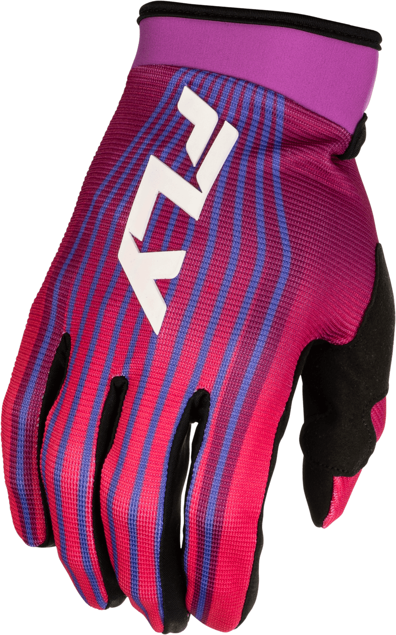 Fly Racing F-16 Lift Gloves Pink/Purple/White MD