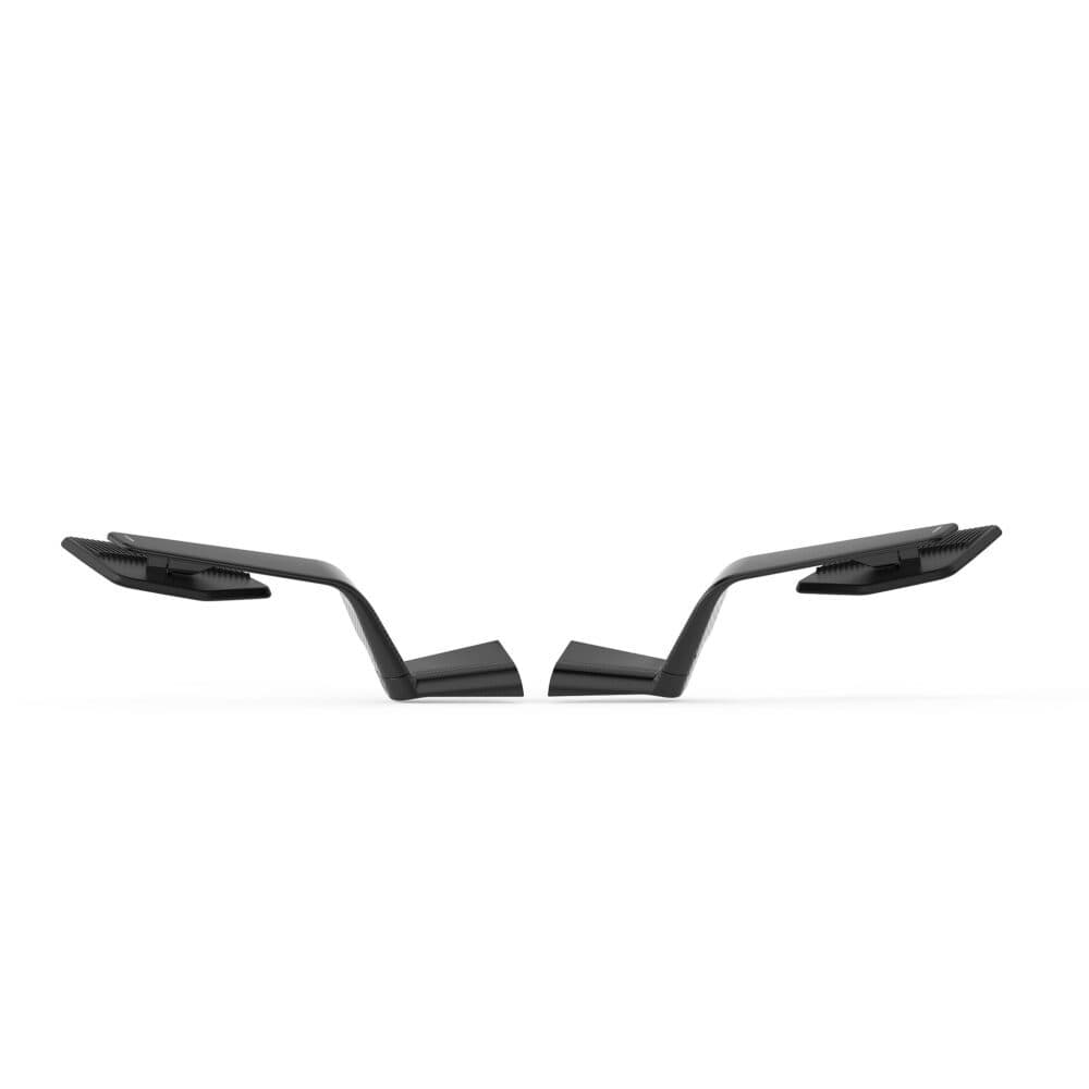 Rizoma Stealth Max Supersport Mirrors Pair Black Yamaha